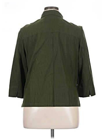 Norton McNaughton 3/4 Sleeve Button-Down Shirt (view 2)