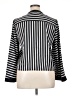 Halogen 100% Polyester Stripes Black Long Sleeve Blouse Size XL - photo 2
