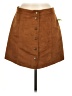 Old Navy 100% Polyester Solid Brown Casual Skirt Size 6 - photo 1