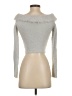 Princess Polly 100% Polyester Silver Gray Pullover Sweater Size XXS (estimated) - photo 2