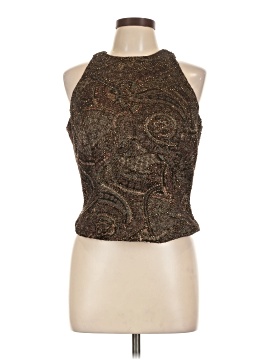 Carmen Marc Valvo Sleeveless Blouse