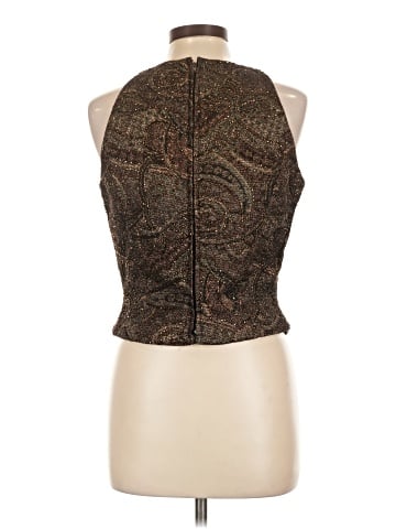 Carmen Marc Valvo Sleeveless Blouse (view 2)