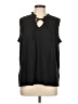 Time and Tru Black Sleeveless Blouse Size L - photo 1