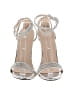 Unbranded 100% Leather Silver Sandals Size EU 40 - photo 2