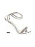 Unbranded 100% Leather Silver Sandals Size EU 40 - photo 1