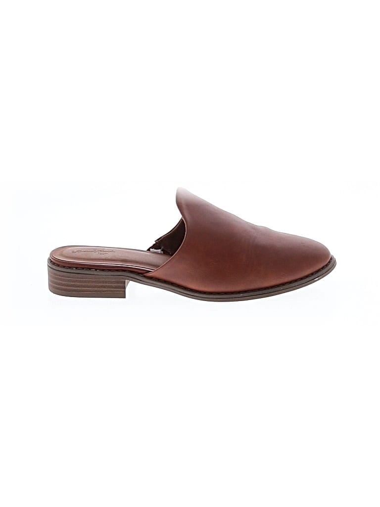 Pre-owned Universal Thread Mule/clog In Brown