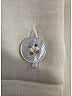 The Row 100% Polyester Ivory Long Sleeve Button-Down Shirt Size S - photo 6