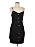Blāshe Solid Black Casual Dress Size M - photo 1