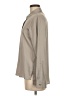 Donna Karan New York 100% Polyester Solid Gray Long Sleeve Blouse Size S - photo 5