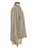 Donna Karan New York 100% Polyester Solid Gray Long Sleeve Blouse Size S - photo 4