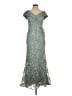 Xscape 100% Polyester Teal Cocktail Dress Size 8 (petite) - photo 1