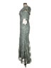 Xscape 100% Polyester Teal Cocktail Dress Size 8 (petite) - photo 5