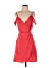by the way. Solid Red Orange Cocktail Dress Size M - photo 1