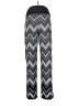 Apt. 9 Chevron-herringbone Silver Casual Pants Size L - photo 2