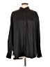 Lane Bryant Solid Black Long Sleeve Blouse Size 14 - 16 Plus - photo 1