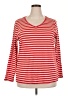 Talbots Red 3/4 Sleeve T-Shirt Size 2X - photo 1