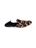 Yosi Samra 100% Leather Animal Print Brown Tan Flats Size 6 - photo 1