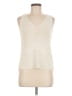 Blu Pepper 100% Acrylic Ivory Tank Top Size M - photo 1
