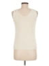 Blu Pepper 100% Acrylic Ivory Tank Top Size M - photo 2