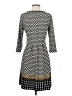Max Studio Print Black Casual Dress Size S - photo 2