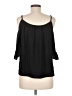Be Cool 100% Polyester Black Sleeveless Blouse Size M - photo 2
