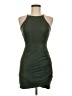 Aqua Solid Green Cocktail Dress Size XS - photo 1