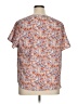 Shein Curve Floral Orange Short Sleeve Blouse Size 16 Plus (2) - photo 2