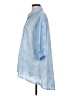 Unbranded Blue 3/4 Sleeve Button-Down Shirt Size L - photo 5