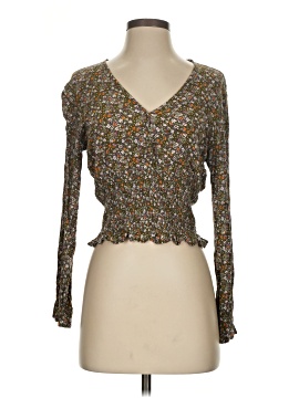 Paper Crane Long Sleeve Blouse