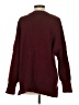 Fashion Solid Burgundy Pullover Sweater Size S - photo 2