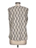 Adrienne Vittadini Ivory Sleeveless Blouse Size L - photo 2