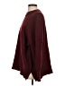 Fashion Solid Burgundy Pullover Sweater Size S - photo 5