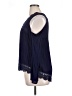 Jolt 100% Rayon Blue Long Sleeve Blouse Size XL - photo 5