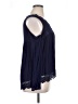 Jolt 100% Rayon Blue Long Sleeve Blouse Size XL - photo 4