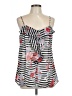 Xhilaration 100% Polyester Gray Sleeveless Blouse Size XL - photo 1