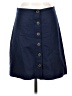 Gap Solid Blue Casual Skirt Size 4 - photo 1