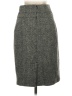Club Monaco Chevron-herringbone Gray Formal Skirt Size 2 - photo 2
