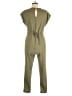 Dee Elly Solid Green Jumpsuit Size M (estimated) - photo 2