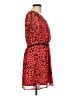 Freebird Animal Print Red Cocktail Dress Size L - photo 4