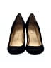 J.Crew 100% Leather Black Heels Size 7 1/2 - photo 2