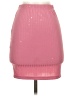 Shein 100% Polyester Solid Pink Casual Skirt Size 4 - photo 1