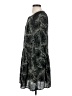 Hinge 100% Polyester Paisley Black Casual Dress Size S - photo 5