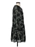 Hinge 100% Polyester Paisley Black Casual Dress Size S - photo 4