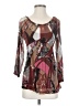 Lynn Ritchie Brown 3/4 Sleeve Blouse Size XS - photo 1
