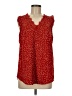 VIISHOW Red Sleeveless Blouse Size M - photo 1