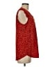 VIISHOW Red Sleeveless Blouse Size M - photo 4
