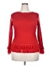 Trina Turk Red Pullover Sweater Size 18 (estimated) - photo 1