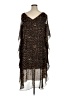 Robbie Bee 100% Polyester Animal Print Brown Cocktail Dress Size 14w - photo 2