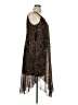Robbie Bee 100% Polyester Animal Print Brown Cocktail Dress Size 14w - photo 4