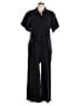 Leallo 100% Cotton Solid Black Jumpsuit Size L - photo 1